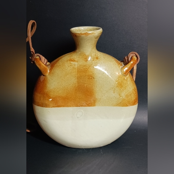RARE VINTAGE PISCO DIAGUITAS PERUVIAN BRANDY CERAMIC JUG CANTEEN DECANTER EMPTY - Picture 3 of 5